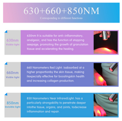 Red Light Therapy Flashlight